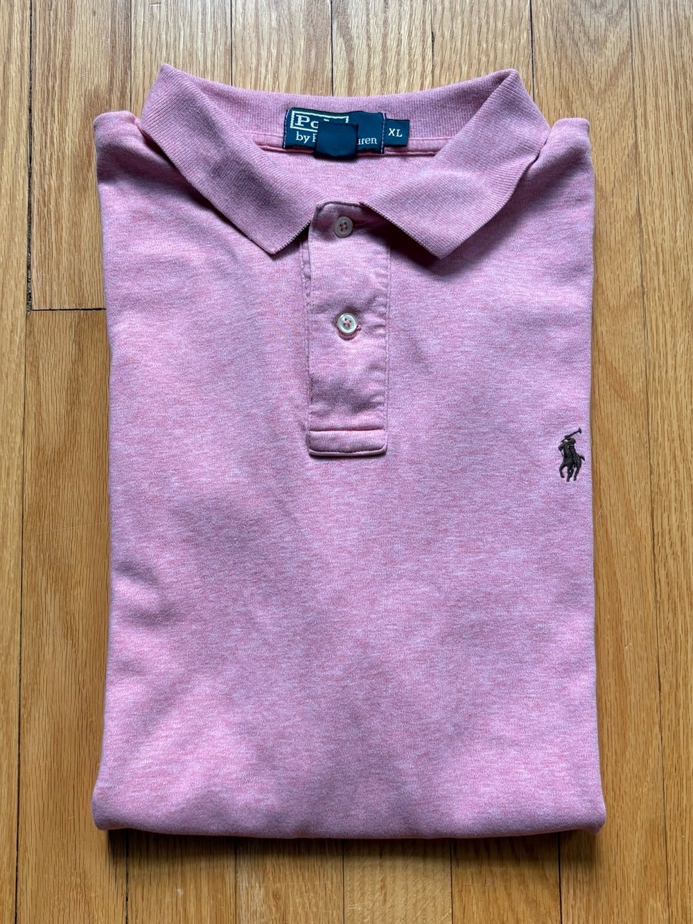 Polo Ralph Lauren Men’s Short Sleeve Polo Shirt Classic Fit XL Pink Solid